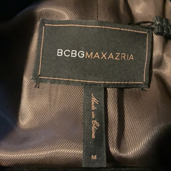 BCBGMax olive green military style coat size M. - Picture 8 of 8